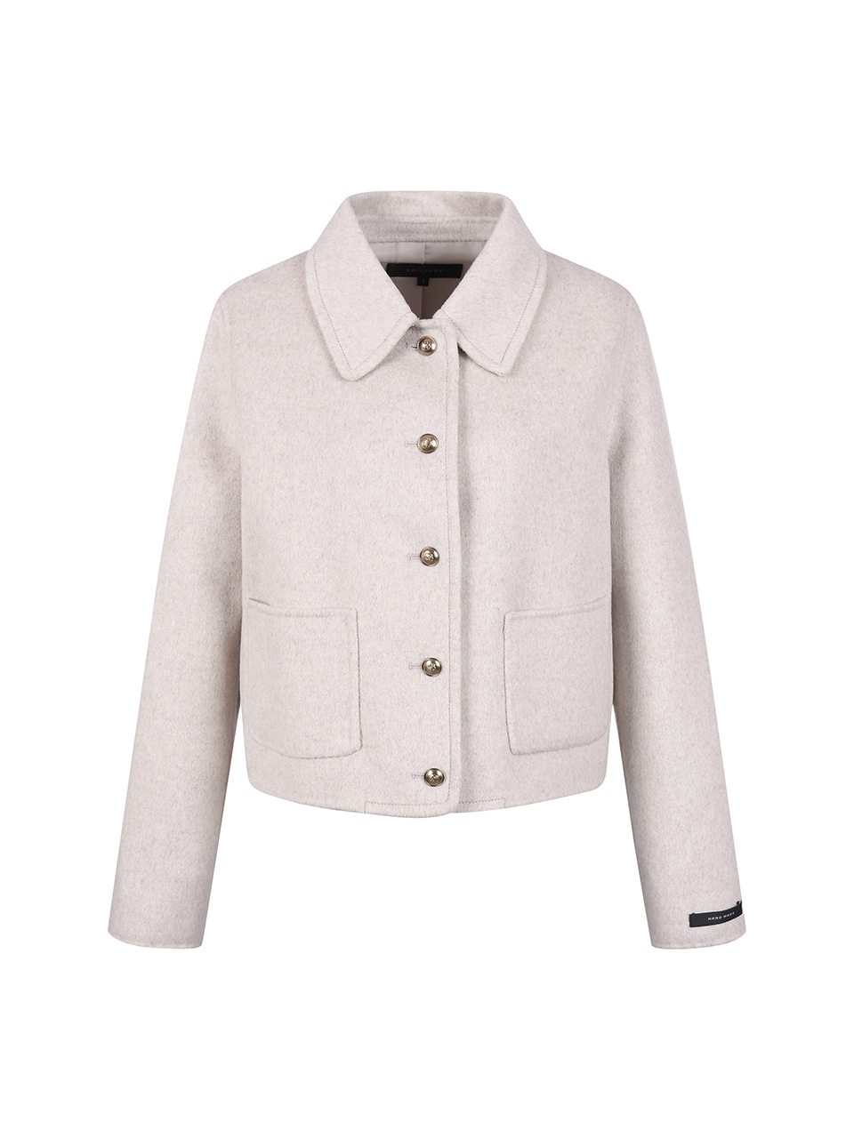 코인코즈 아웃포켓 핸드메이드 하프 코트_DW4WH415 | COIINCOS